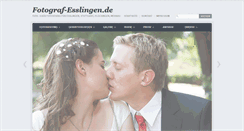 Desktop Screenshot of fotograf-esslingen.de
