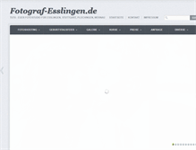 Tablet Screenshot of fotograf-esslingen.de